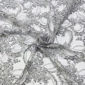 Pure handwork beaded lace